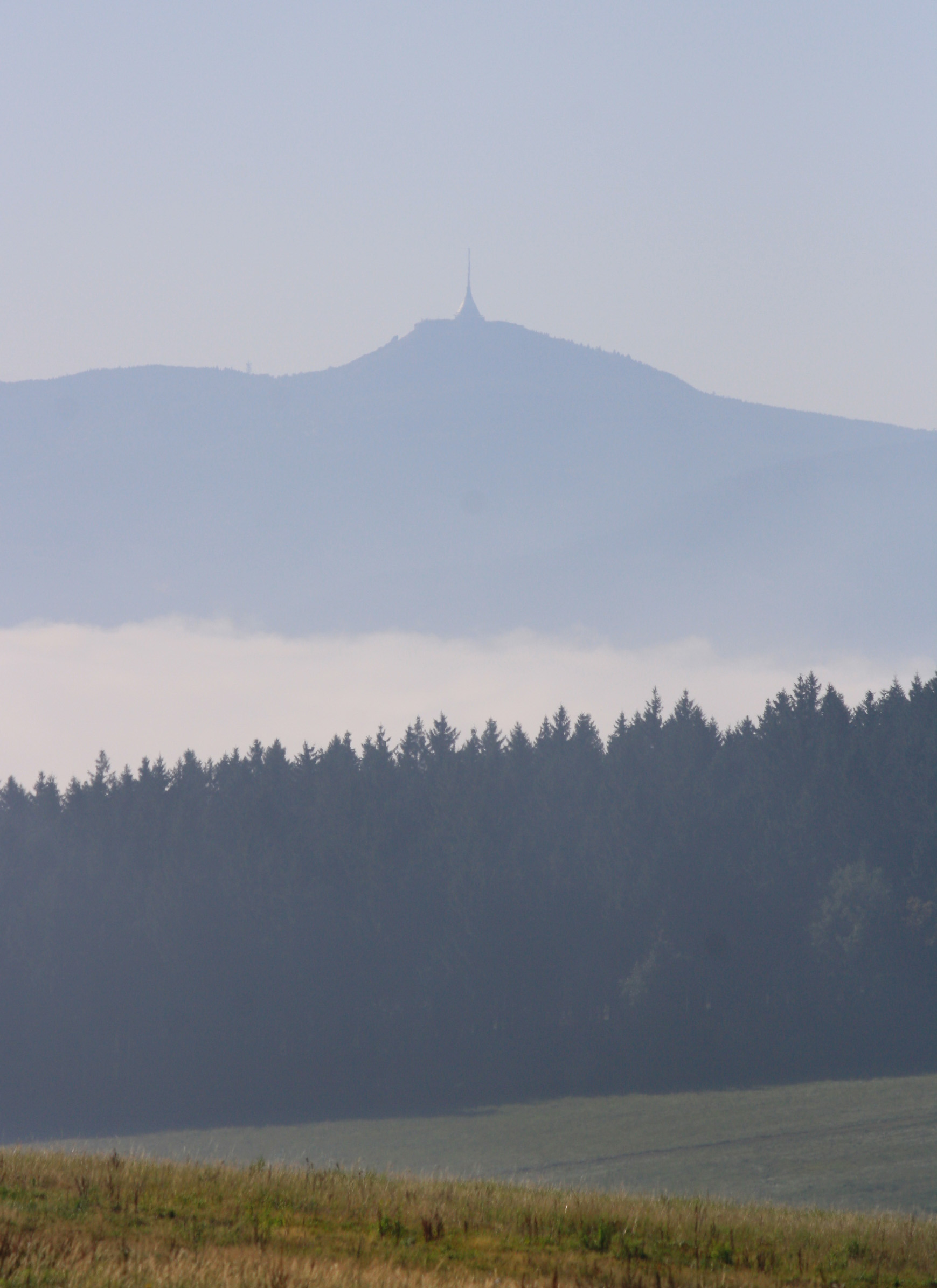 Ještěd from Lysý vrch