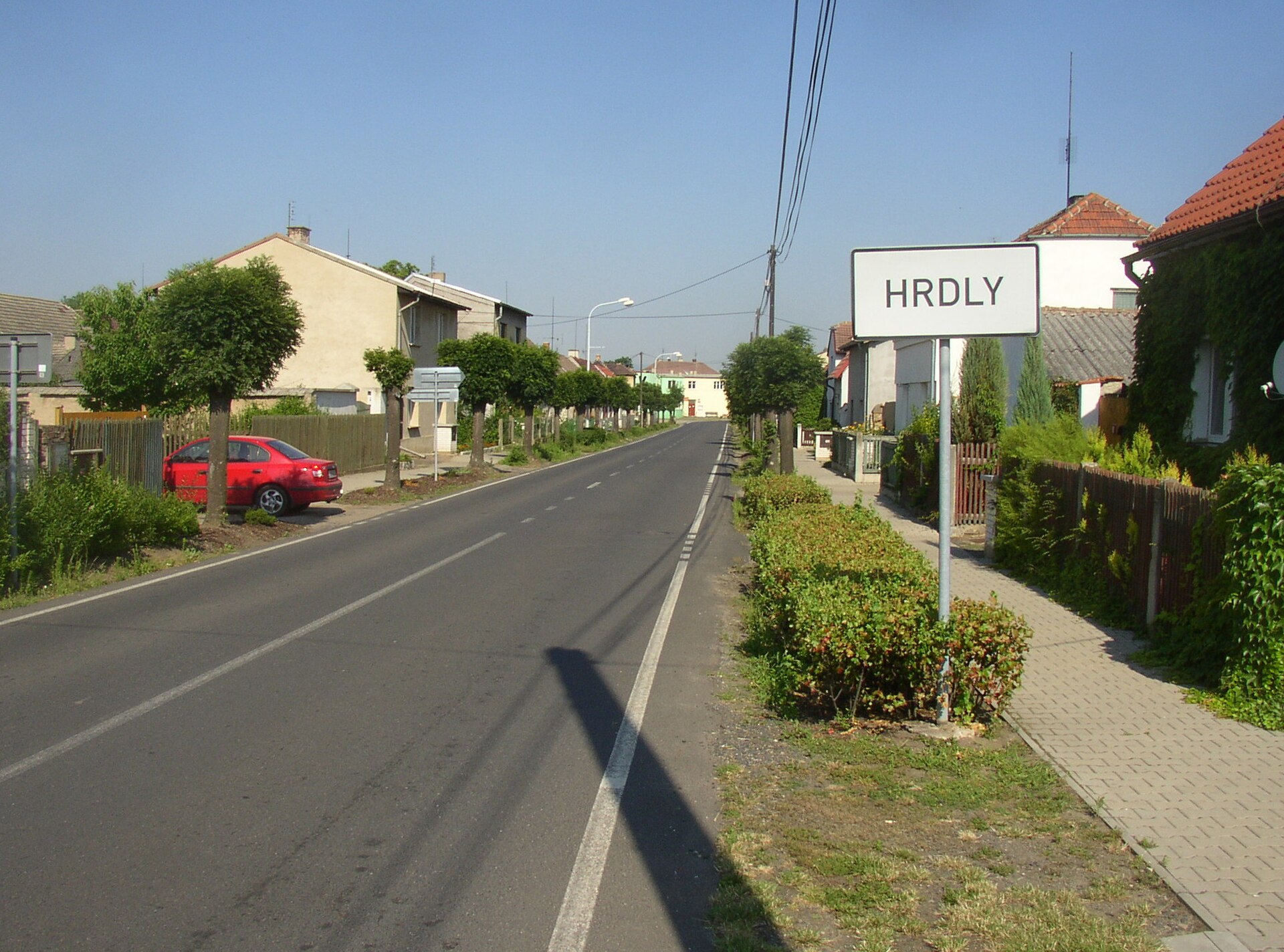 Hrdly CZ main street from E 0035