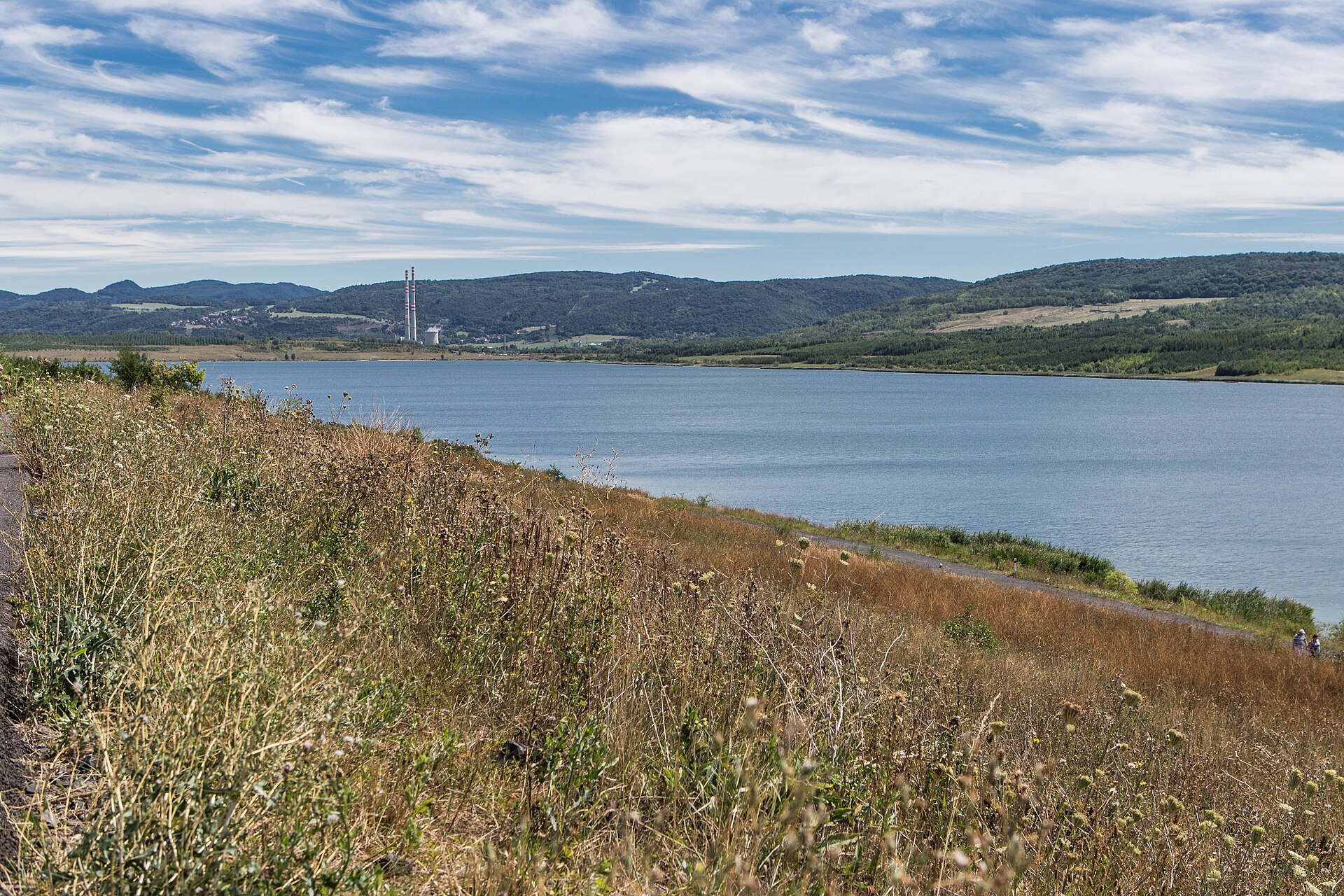 Stausee Milada bei Ústí nad Labem (CZ) 2022 03