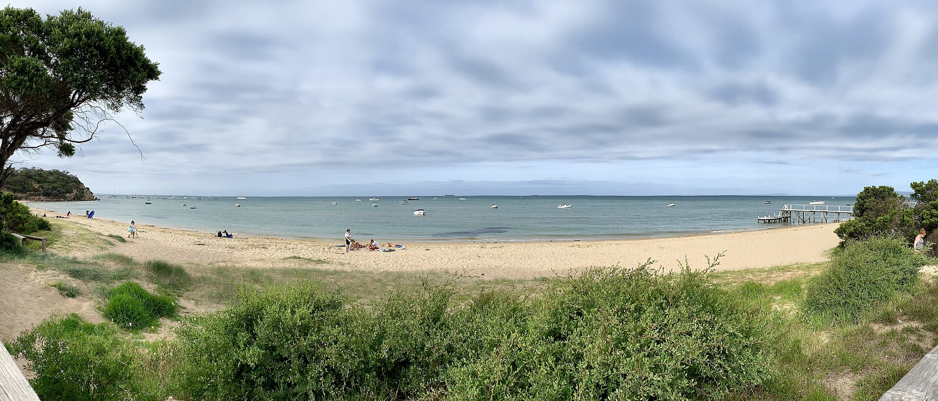 Sullivan Bay, first British settlement in Victoria