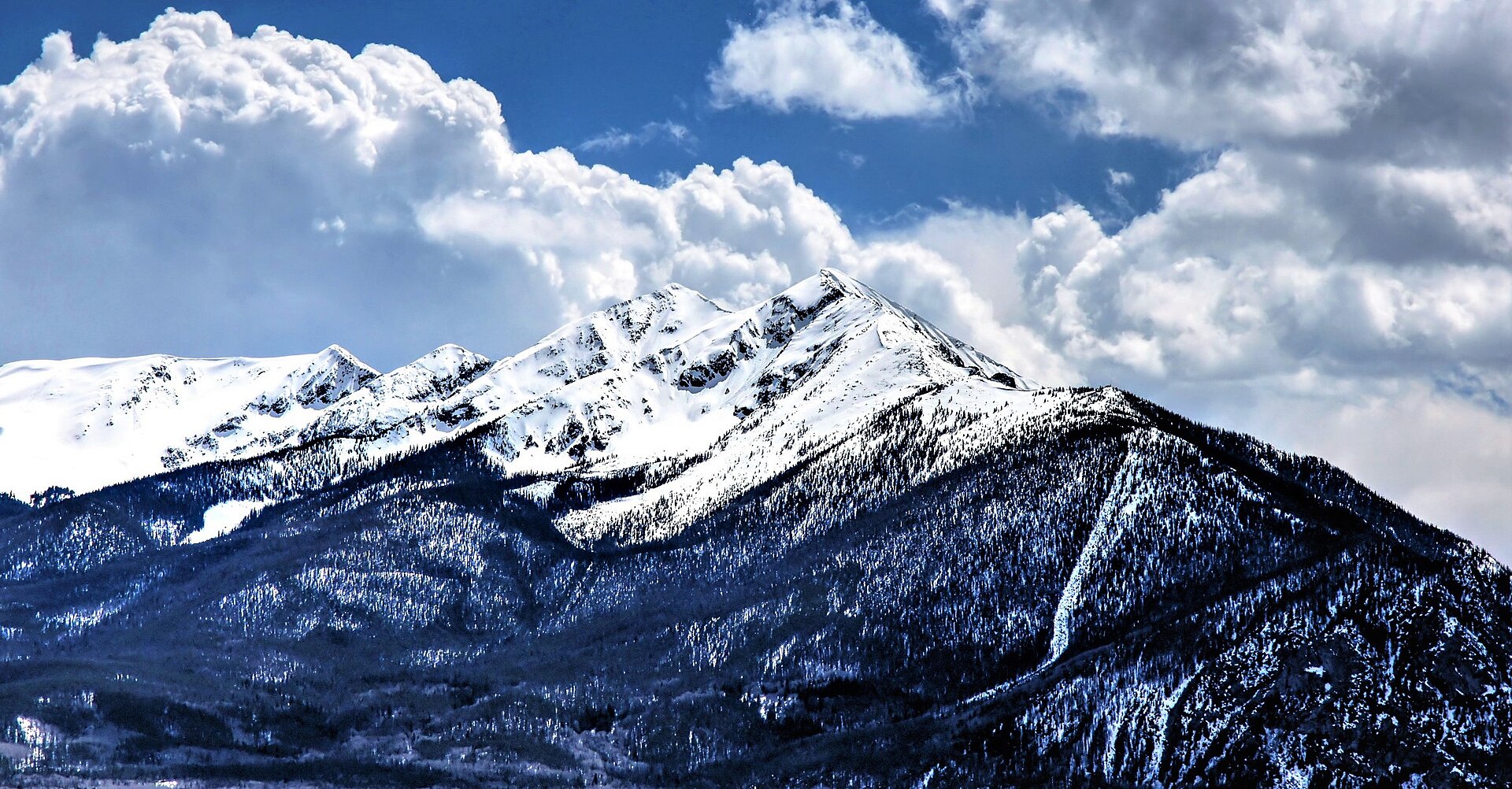 Tenmile Peak from Lake Dillon